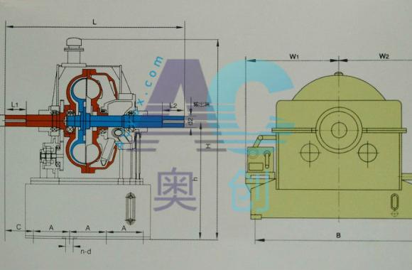 YOTGCD,箱體對開式調速型液力偶合器